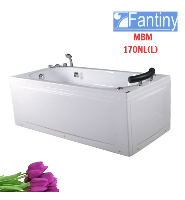 Bồn tắm massage yếm trái 1.7m Fantiny MBM 170NL(L)