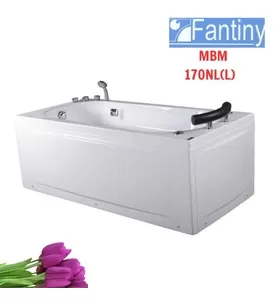 Bồn tắm massage yếm trái 1.7m Fantiny MBM 170NL(L)