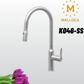 Vòi chậu rửa bát dây rút Malloca K046-SS