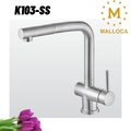 Vòi chậu rửa bát dây rút Malloca K103-SS