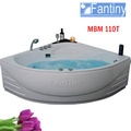 Bồn tắm góc massage có yếm 1.1m Fantiny MBM 110T