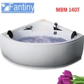 Bồn tắm góc massage có yếm 1.4m Fantiny MBM 140T