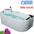 Bồn tắm massage yếm phải 1.6m Fantiny MBM 160R