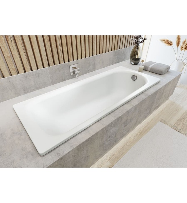 Bồn tắm xây 1.7m thép tráng men KALDEWEI SANIFORM PLUS 371-1