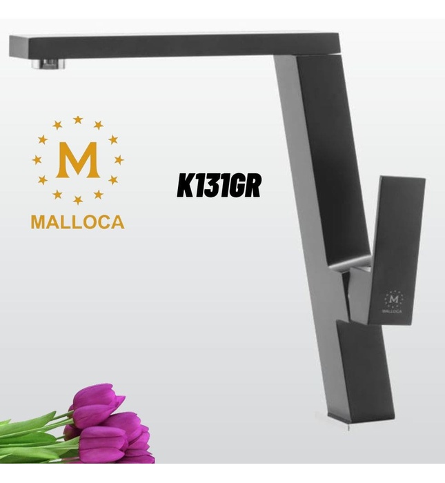 Vòi chậu rửa bát Malloca K131GR( Màu xám )