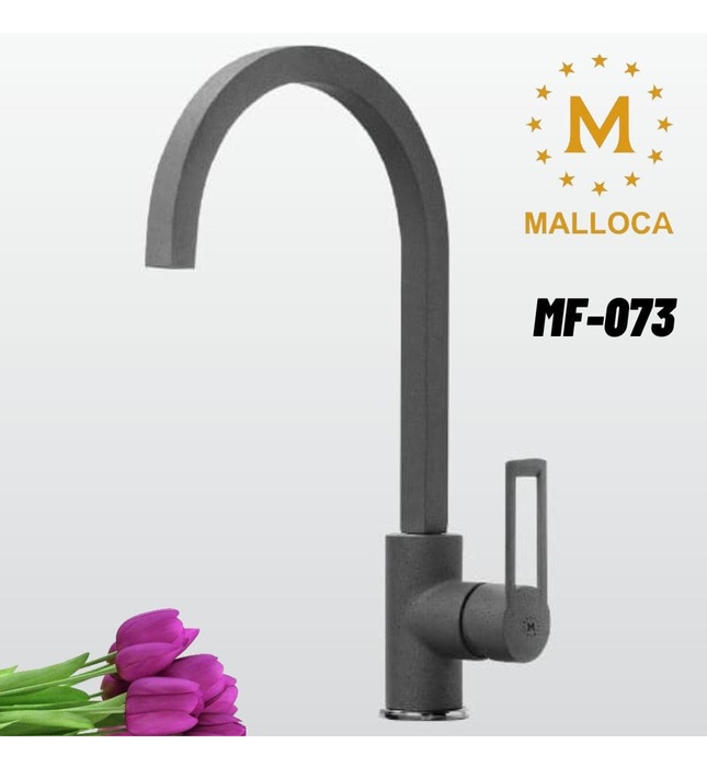 Vòi chậu rửa bát Malloca MF-073( Màu xám)