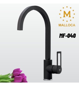Vòi chậu rửa bát Malloca MF-040( Màu đen) 