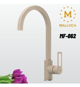 Vòi chậu rửa bát Malloca MF-062( Màu kem) 
