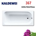 Bồn tắm xây 1.6m thép tráng men KALDEWEI SANIFORM PLUS 367