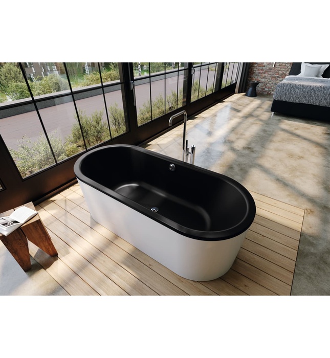 Bồn tắm xây 1.7m thép tráng men KALDEWEI CLASSIC DUO OVAL 113