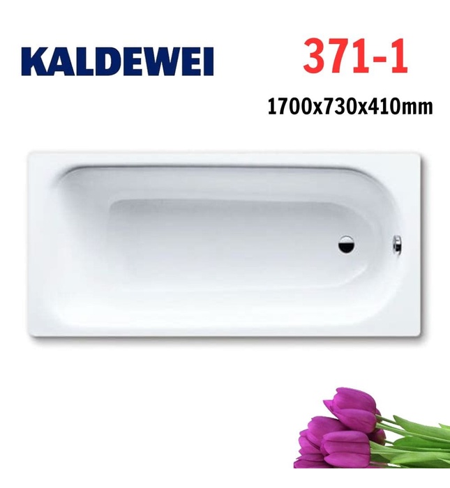 Bồn tắm xây 1.7m thép tráng men KALDEWEI SANIFORM PLUS 371-1
