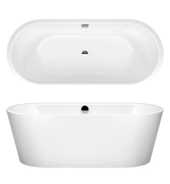 Bồn tắm xây thép tráng men 1.8m KALDEWEI CLASSIC DUO OVAL 111