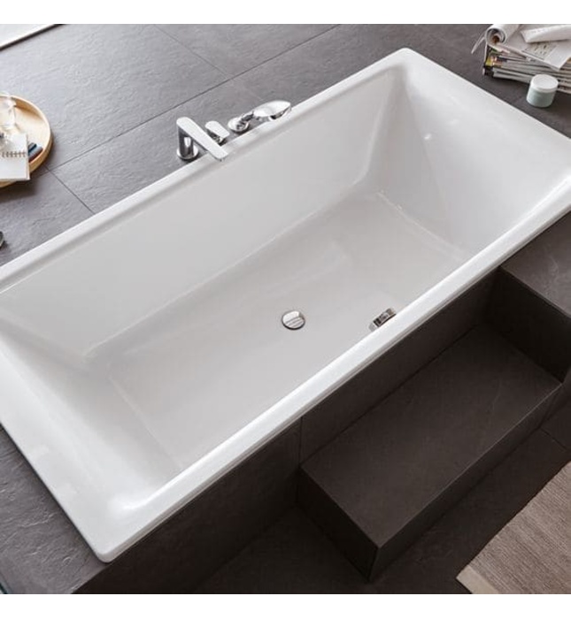 Bồn tắm xây 1.8m thép tráng men KALDEWEI PURO DUO 664