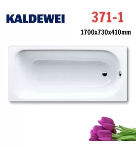 Bồn tắm xây 1.7m thép tráng men KALDEWEI SANIFORM PLUS 371-1