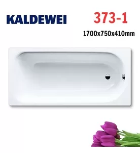 Bồn tắm xây 1.7m thép tráng men KALDEWEI SANIFORM PLUS 373-1