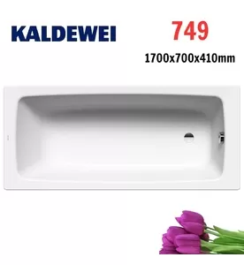 Bồn tắm xây 1.7m thép tráng meng KALDEWEI CAYONO 749