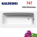 Bồn tắm xây 1.5m thép tráng men KALDEWEI CAYONO 747