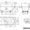 Bồn tắm xây thép tráng men 1.7m KALDEWEI CENTRO DUO 132