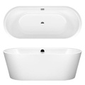 Bồn tắm xây thép tráng men 1.8m KALDEWEI CLASSIC DUO OVAL 111