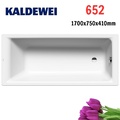 Bồn tắm xây 1.7m thép tráng men KALDEWEI PURO 652