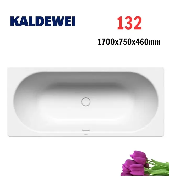 Bồn tắm xây thép tráng men 1.7m KALDEWEI CENTRO DUO 132