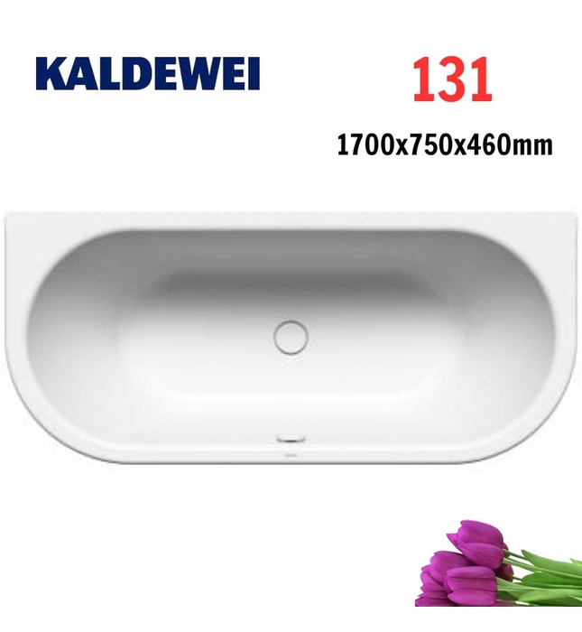 Bồn tắm xây 1.7m thép tráng men KALDEWEI CENTRO DUO 2 131