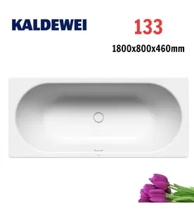 Bồn tắm xây 1.8m thép tráng men KALDEWEI CENTRO DUO 133