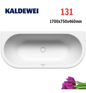 Bồn tắm xây 1.7m thép tráng men KALDEWEI CENTRO DUO 2 131