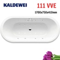 Bồn tắm xây massage 1.7m thép tráng men KALDEWEI CLASSIC DUO OVAL 111 VVE