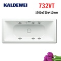 Bồn tắm xây massage 1.7m thép tráng men KALDEWEI CONODUO 732VT
