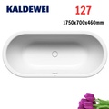 Bồn tắm xây 1.7 thép tráng men Kaldewei Centro Duo Oval 127