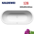 Bồn tắm xây 1.8m oval thép tráng men KALDEWEI CENTRO DUO OVAL 128