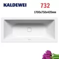 Bồn tắm xây 1.7m thép tráng men KALDEWEI CONODUO 732