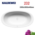 Bồn tắm xây thép tráng men 1.9m KALDEWEI ELLIPSO DUO OVAL 232