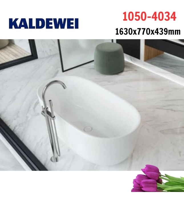 Bồn tắm thép tráng men 1.65m KALDEWEI CONODUO 1050-4034