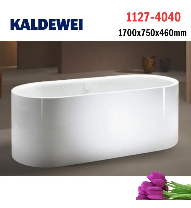 Bồn tắm thép tráng men KALDEWEI CENTRO DUO OVAL 1127-4040 1.7m