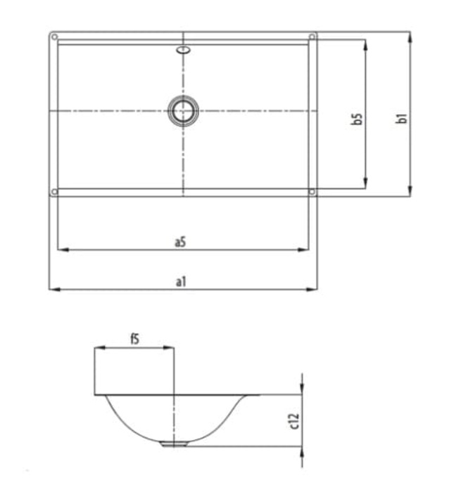 Chậu rửa lavabo âm bàn KALDEWEI CENTRO 3048-3915