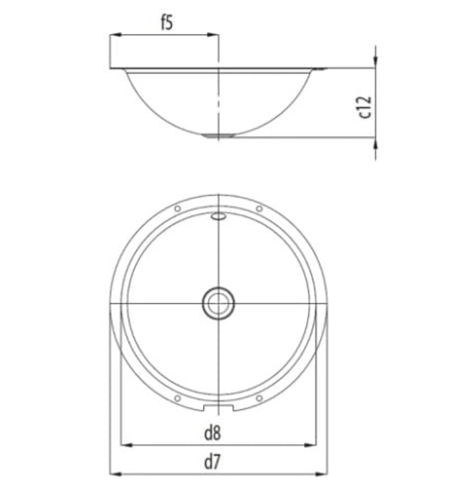 Chậu rửa lavabo âm bàn KALDEWEI 3182-3915