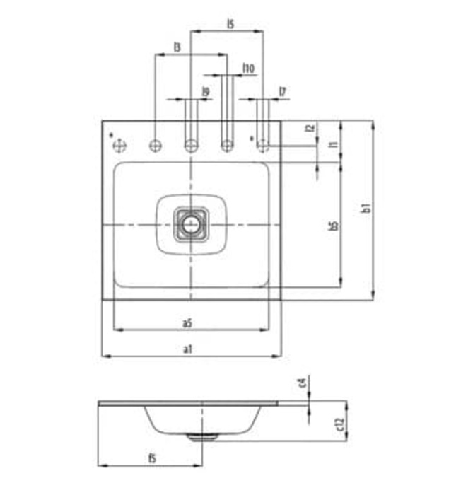 Chậu rửa lavabo dương vành KALDEWEI CONO 3081-3905