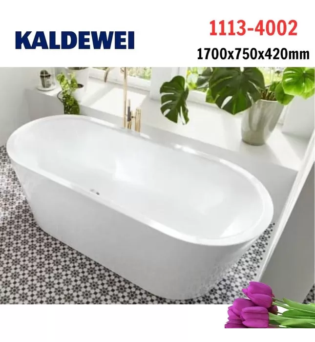 Bồn tắm 1.7m thép tráng men KALDEWEI CONODUO 1113-4002