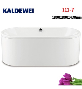 Bồn tắm chân yếm KALDEWEI CLASSIC DUO OVAL 111-7(1800x800x430mm) 