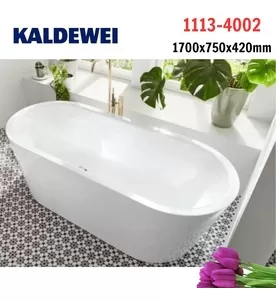 Bồn tắm 1.7m thép tráng men KALDEWEI CONODUO 1113-4002