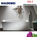 Bồn tắm áp tường thép tráng men 1.9m KALDEWEI CONODUO 734-7