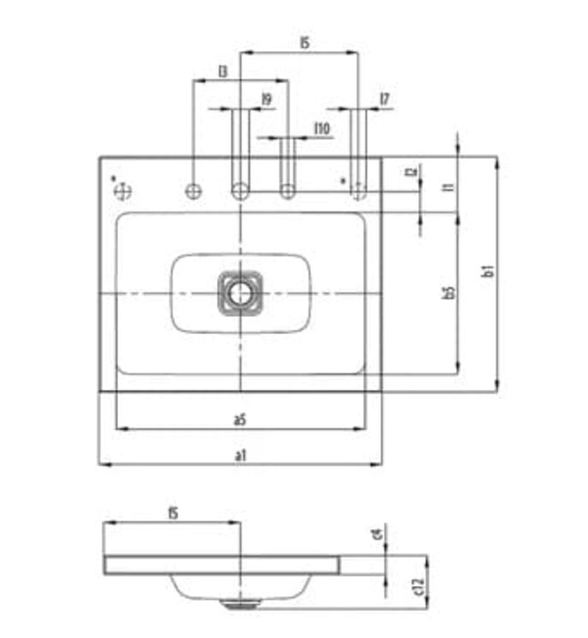 Chậu rửa lavabo dương vành KALDEWEI CONO 3084-3905