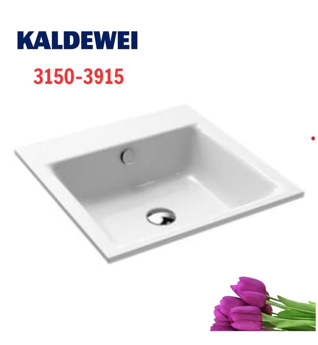 Chậu rửa lavabo dương vành KALDEWEI PURO 3150-3915