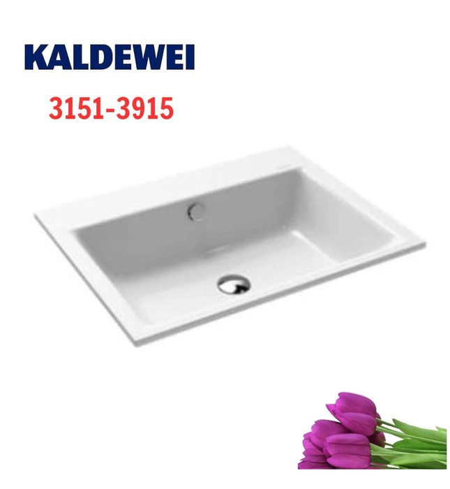 Chậu rửa lavabo dương vành KALDEWEI PURO 3151-3915