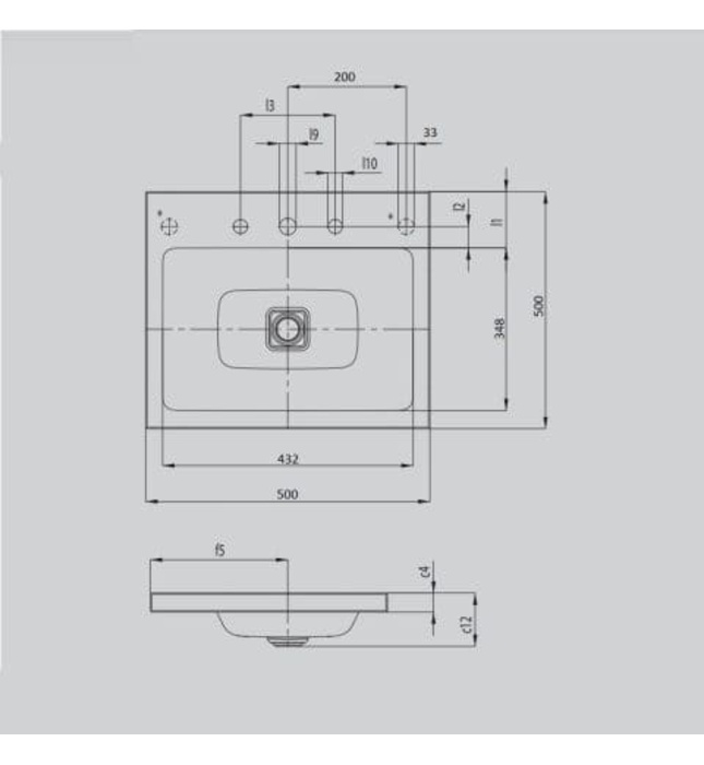 Chậu rửa lavabo dương vành KALDEWEI PURO 3153