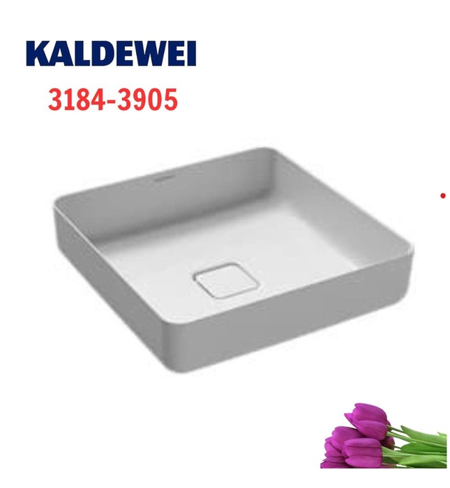 Chậu rửa lavabo đặt bàn Màu đen KALDEWEI MIENA 3184-3905