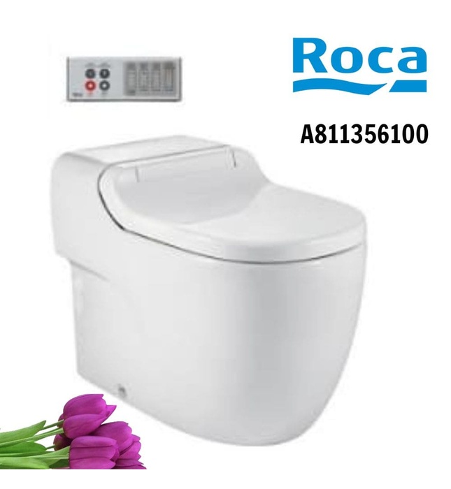 Bồn cầu 1 Khối điện tử ROCA A811356100-Z8920028CN