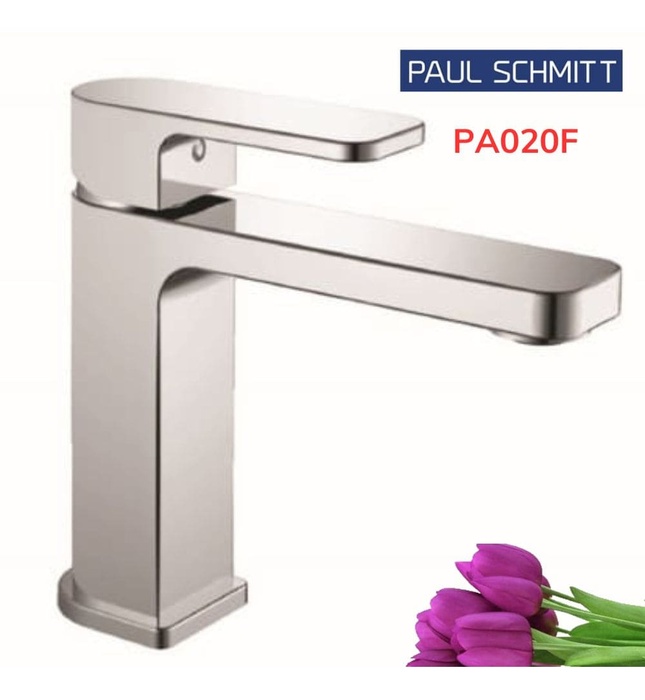 Vòi Chậu Lavabo Nóng Lạnh 1 Lỗ Paulschmitt PA020F